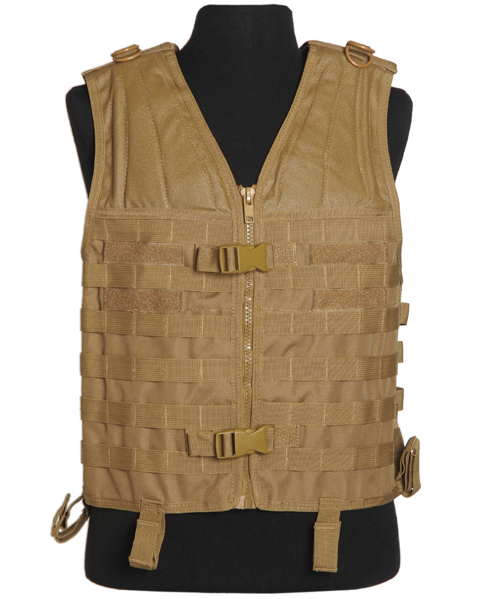 Molle Carrier Weste Coyote