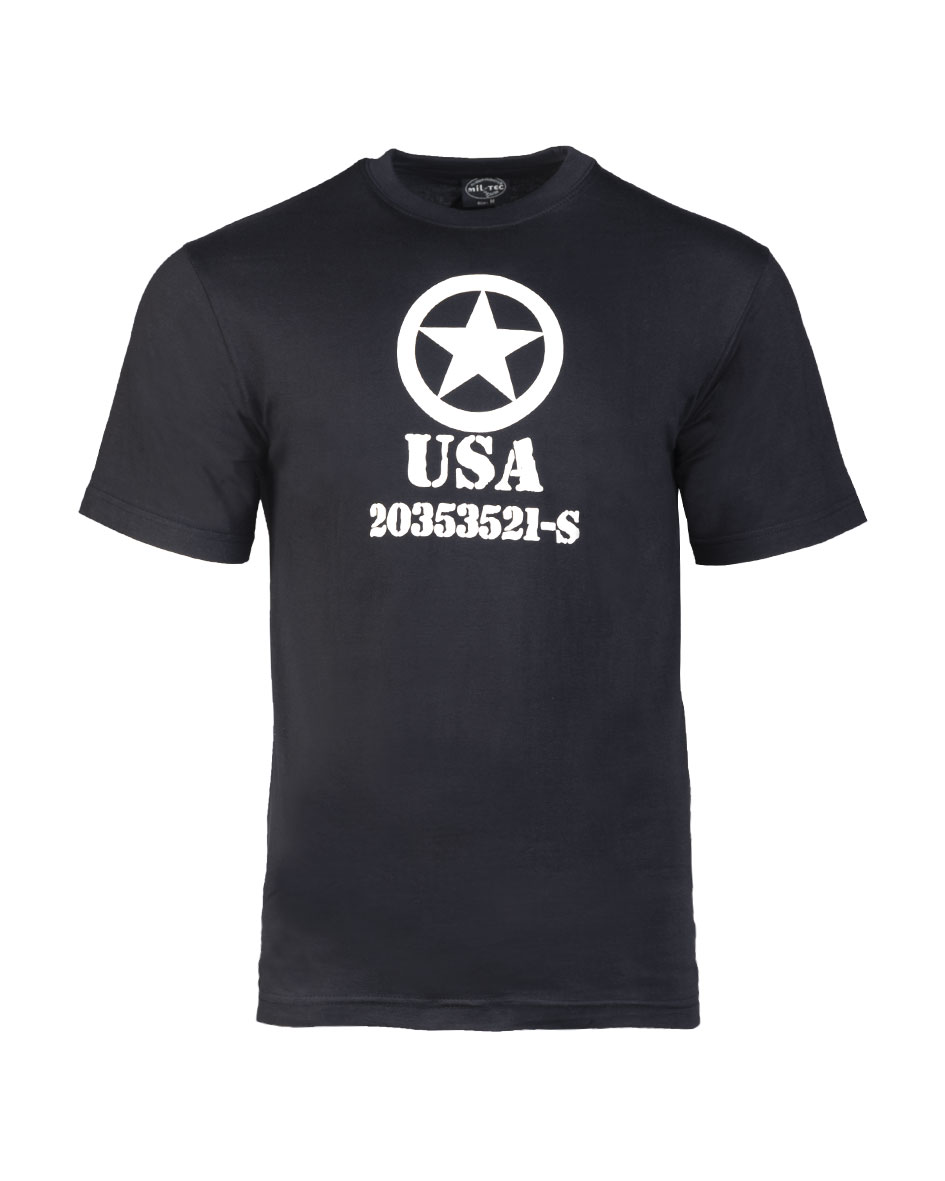 T-Shirt Allied Star Schwarz XXL