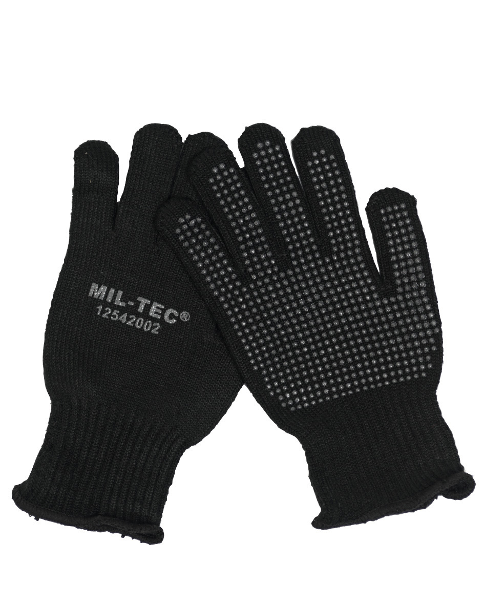 Mil-Tec® Handschuhe Gripper Schwarz