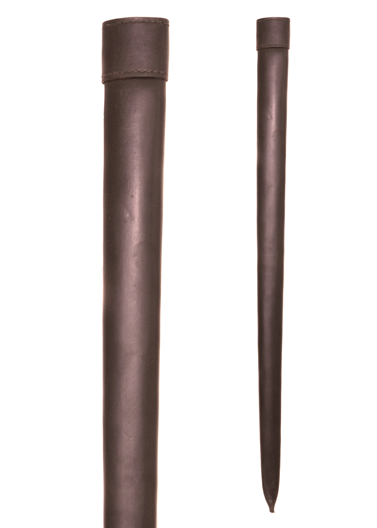 Braune Lederscheide 81cm für Schaukampf-Schwerter