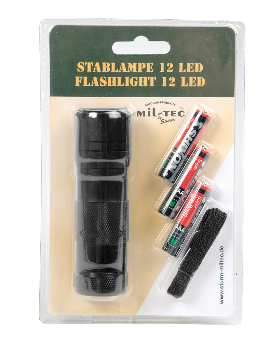 Stablampe 12 LED