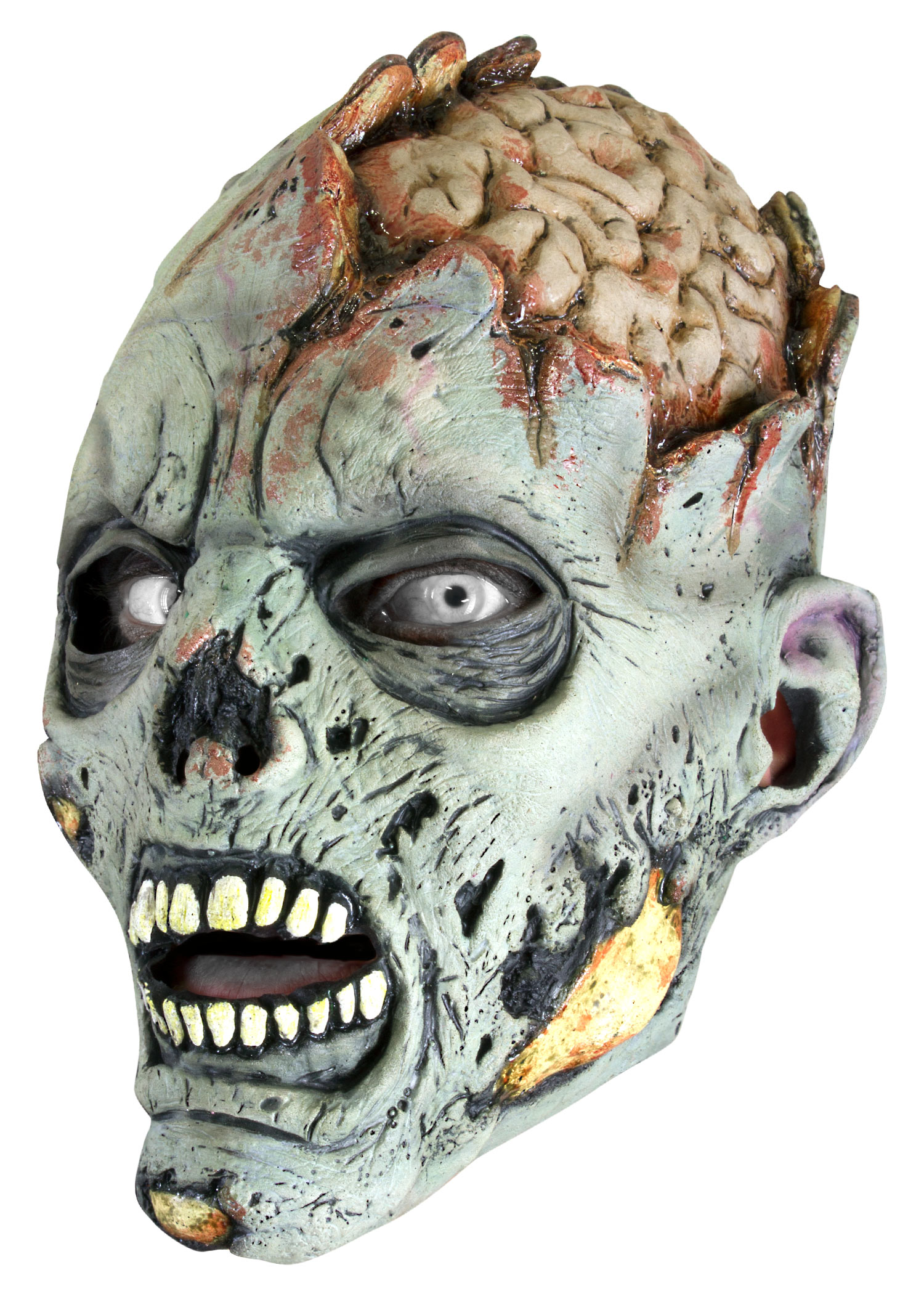 Zombie Maske Grau (LARP)